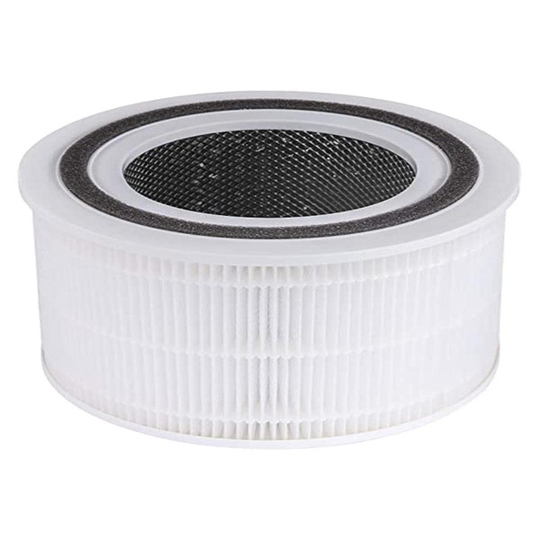 LEVOIT Air Filter Filter for Air Purifier Core 200S, H13 HEPA Filter, Highly Efficient Activated Carbon Filter and Pre-Filter, Against Allergies, Smoke, Dust, Pollen, Core 200S-RF