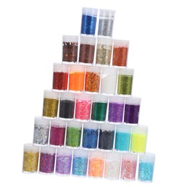 CORHAD Colors Nail Sequin Glitter for Creative Manicure Shiny Nail Art Decorations for Parties and Festivals Easy to Apply Safe for Skin