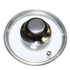 First4Spares Replacement Vented Saucepan Lid, Clear, 6 x 12 x 12 cm