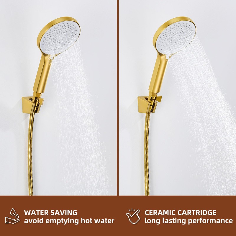 Angle Simple Shower Flow Control Valve, Brass Water Shut Off