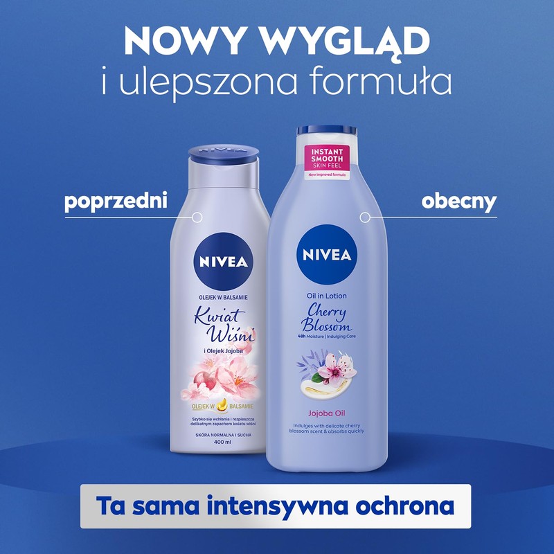 NIVEA Cherry Blossom & Jojoba Oil in Body Lotion, 400