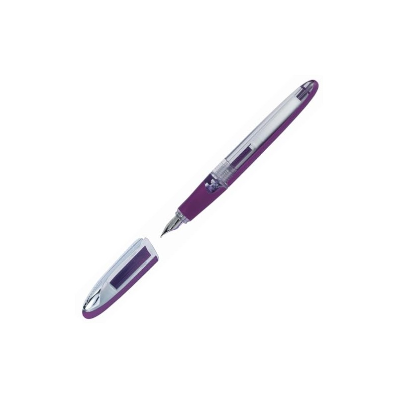 Online 20002 Medium Fountain Pen, Medium Point, Air Violet, Dual