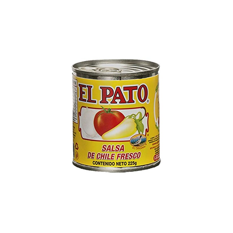 6 PACK EL PATO SAUCE SALSA DE CHILE FRESCO -