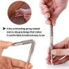Saipe 2pcs Dual Head Nail Setter and Hinge Pin Remover
