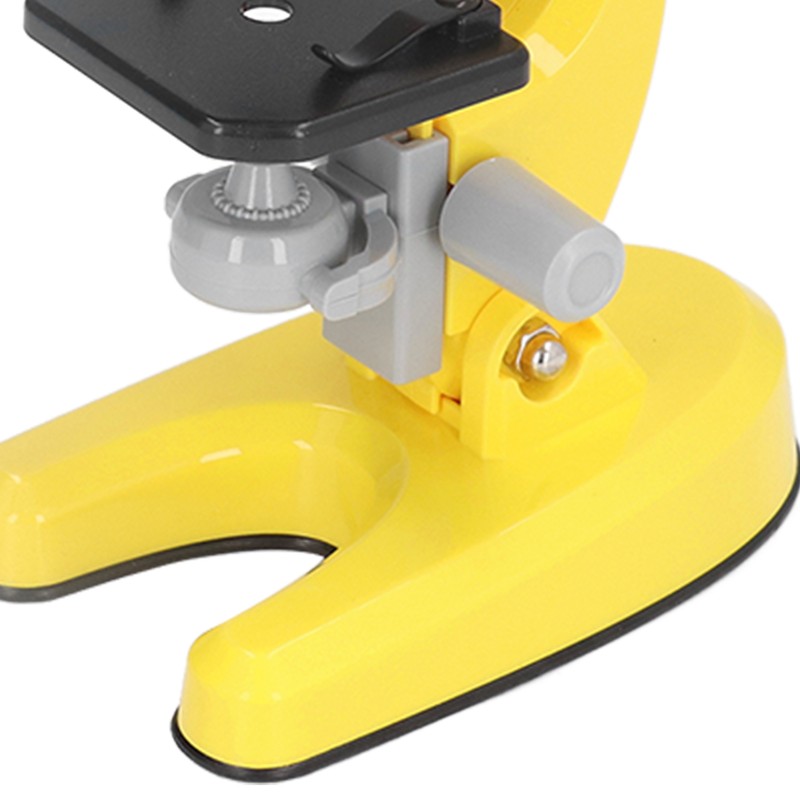 Kids Microscope Kit LED 1200X Microscope with Specimen Slides Science