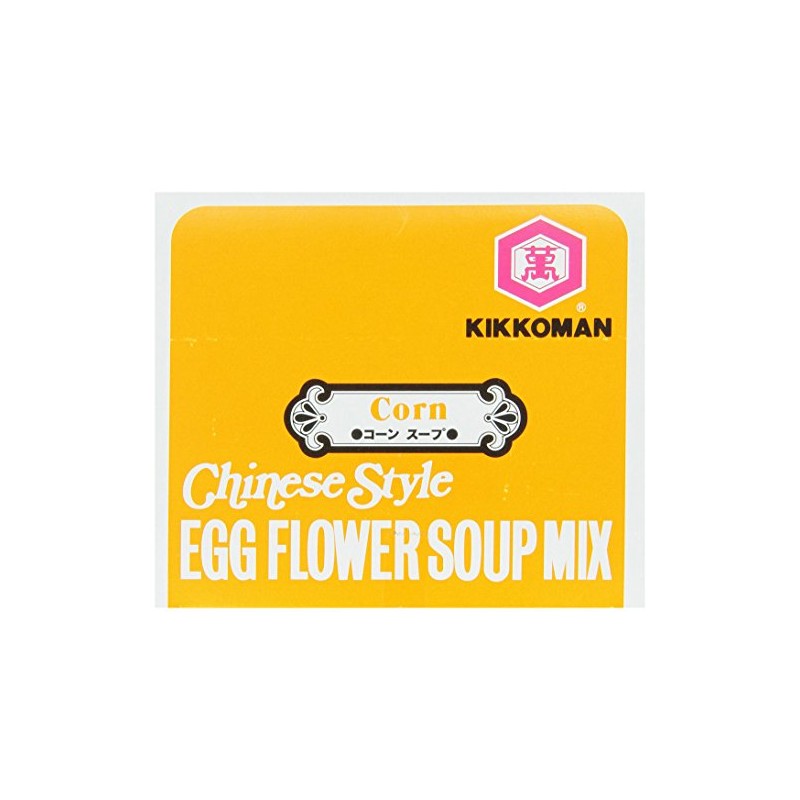 Kikkoman Corn Instant Egg Flower Soup, 1.3-Ounce (Pack of 12)