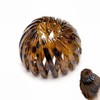 Vintage Coffee Brown Bird's Nest Bun Maker Hair Claw Simple