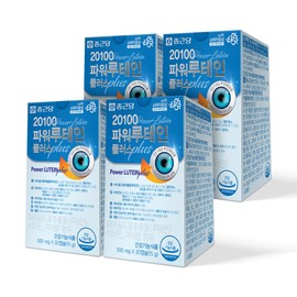Chong Kun Dang 20100 Power Lutein 30 Capsules 4 Eye Health Vitamin A / 종근당 20100 파워 루테인 30캡슐 4개 눈건강 비타민A