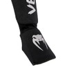 Venum Kontact Shin Guards - Black/Silver - Small