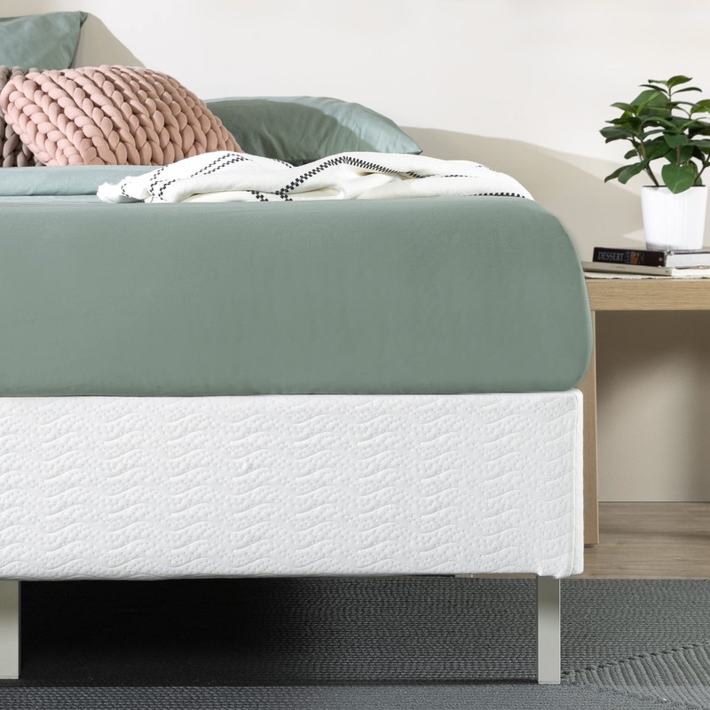 ZINUS 9 Inch Metal Smart Box Spring with Quick Assembly,