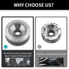 FLMQS Bumper Quick Release CNC Billet Bumper Clips Kit (4