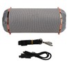 Bluetooth 5.0 Speaker Portable Flashlight Column TWS HiFi Stereo FM