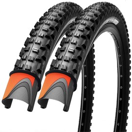 26/27.5/29x2.25 inch Bike Tires Pair Mountain Bike Tires 60 TPI 26 inch Bicycle Tires Kevlar Foldable Tires Pack of 2 (2 Pack 27.5x2.25)