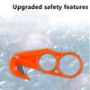 NffPOTRee 2 Pack Fish Belly Remove Cutter，Heavy Duty Carbon Steel