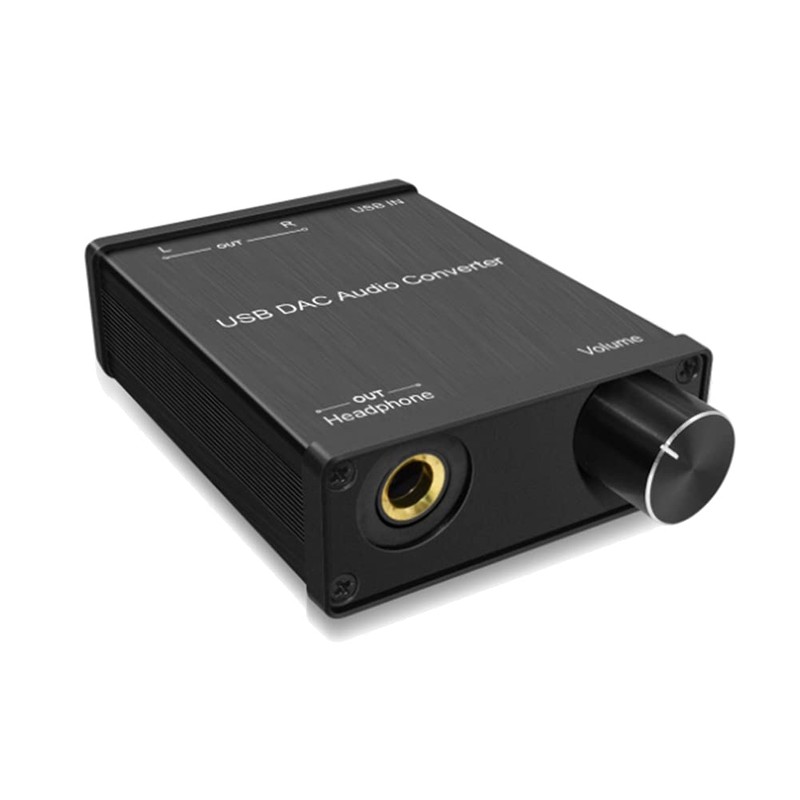 Peakloong USB Audio Converter Adapter with Headphone Amplifier USB to