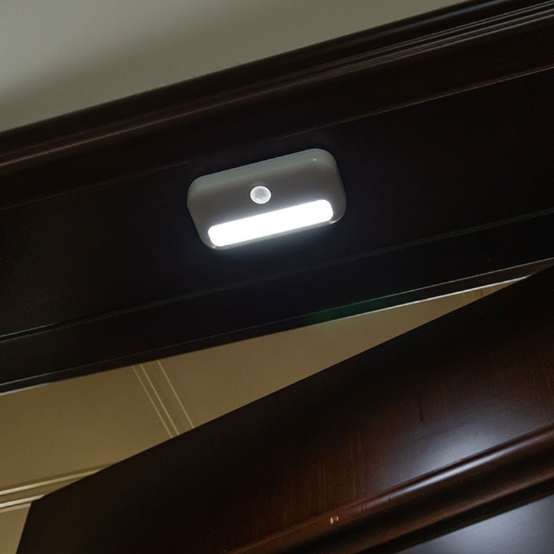 Motion Sensor Night Light Magnetic Rechargeable 6500K White Light Small