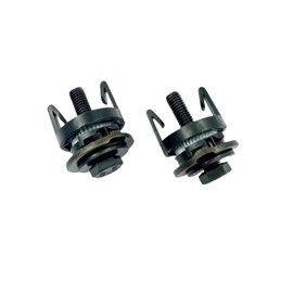 OWNDR 68222835AA 68222836AA Headlamp Headlight Mounting Bracket Spacer Mount Clips Screw Fit for Ram 1500 2500 3500 4500 5500 2013-2018 Truck