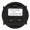 6-80V AC/DC 99999.9 Hours Quartz Hour Meter for Engine Generator