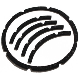 10" Speaker gaskets Pair Rubitex/Cork