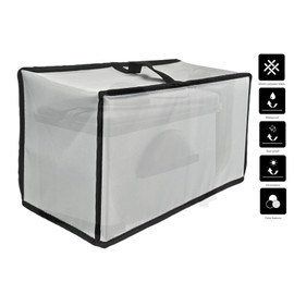 Deep Fryer Cover,Heavy Duty Waterproof,Compatible With OVENTE 2 Liter Electric Deep Fryer FDM2201BR/FDM2201CO (Light Grey)