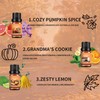 Fall Essential Oils Set – 6x10ml Aromatherapy Oils, Essential Oils
