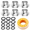 BDHYYM 6 Pieces M16 to M22 Tap Adaptor, Thread Adapter