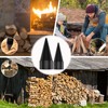 Firewood Log Splitter, 2pcs Easy Split Drill Bit Wood Splitter