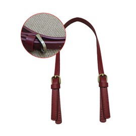 Operitacx Classic Design Handbag Belt Double Buckle Strap for Women Satchel Purses for Women Adjsutable Shoulder Strap Leather Bag Handle Tote Bag Replacement Accessories