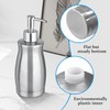 GLUBEE Soap Dispenser Stainless Steel - Brushed Nickel Pump Dispenser