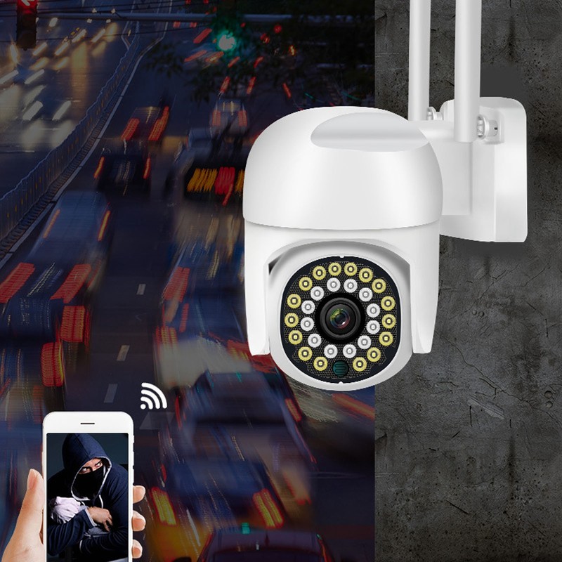 Wireless Camera 2.4G WiFi 2MP 1080P Night Vision Motion Detection