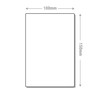 V Safety Security Point 0 100 x 150 mm -