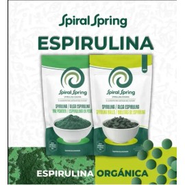 Spirulina Orgánica 2 Bolsas De 500 Bolitas C""""u Espirulina