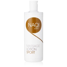 NAQI Massage Lotion, Sports Massage Oil Rich Lotion, Provides Intense Hydration, Pre Workout & Post Workout Recovery Treatment, Enhanced Recovery & Performance, 1 x 500ml