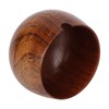 Sour Jujube Wood Condiment Jar Japanese Safe Dustproof Classic Flip
