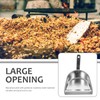 DOITOOL Stainless Steel Dustpan Handheld Scoop Pan with Bakelite Handle