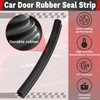 ecocstm 4 PCS Car Door Rubber Seal Strip, Car Rubber