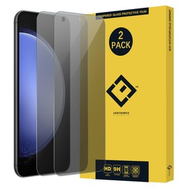 OCESTORE 2 Pack Privacy Screen Protector, Anti-Spy Anti-Scratch Ultra-Thin Clear 9H Tempered Glass Protective Film Replacement for Galaxy S23 FE 5G 2023 (Not Support Fingerprint Unlock)