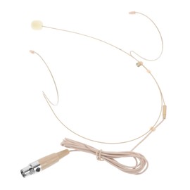 SUPVOX Discreet Omnidirectional Headset Mic with Clip Design for Tour Guides and Presenters Comfortable Over Ear Headphones for Enhanced Stereo Sound and Noise Cancelling Audio Quality