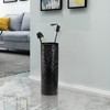 Hacaroa Metal Round Umbrella Stand Rack, Free Standing Umbrella Holder