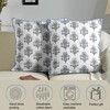 Ridhi Modern Farmhouse Pillow Covers Decorative Cotton Throw Pillow Covers