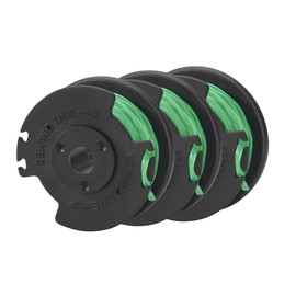 Scotts AC80S3 Replacement Auto Feed String Trimmer Line, 0.080-Inch, 3-Pack