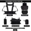 BOMTURN Chest Rig Tactical Airsoft Chest Rig 1000D Molle Micro