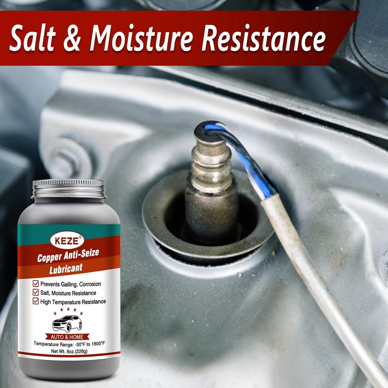 Keze Anti Seize Lubricant Copper Grease High Temp Anti-Seize Spark
