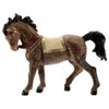 Holyart Fontanini Nativity Scene: Horse with black mane 12cm by