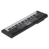 61Key Mini Electric Piano Black MultiFunctional Studio Toy with Microphone