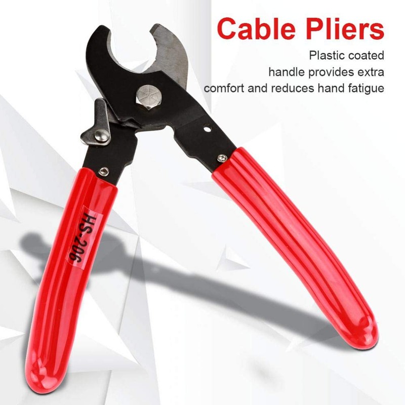 Oumefar HS 206 Aluminum Copper Cable Wire Cutter Tool Steel