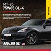Red Line 50504 MT-85 Manual Transmission 75W85 GL-4 Gear Oil