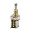 SCUD PU-PUSH-500A Switch Pot, PUSH-PUSH Lock, 500KΩ, A-Curve, Millimeter Size,