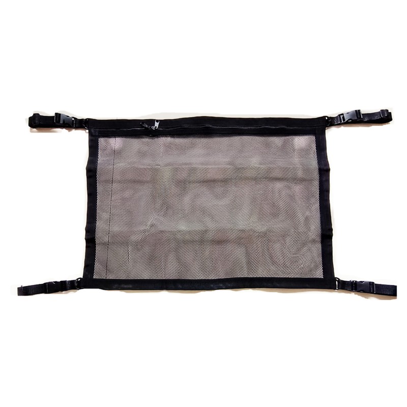 Car Roof Hanging Net Double Layer Overhead Roof Top Bag