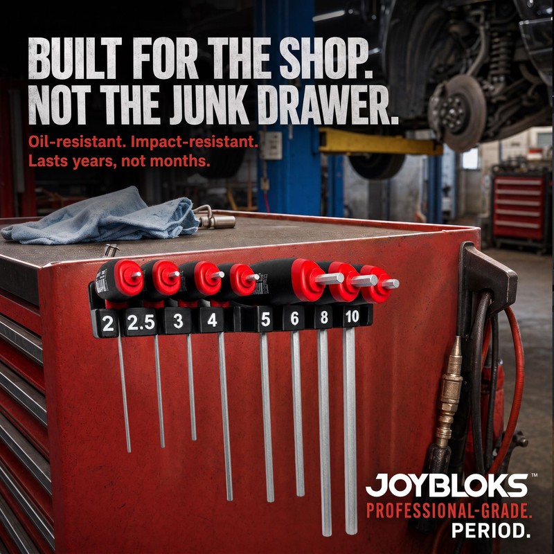 Joybloks Magnetic T-Handle Allen Wrench Holder